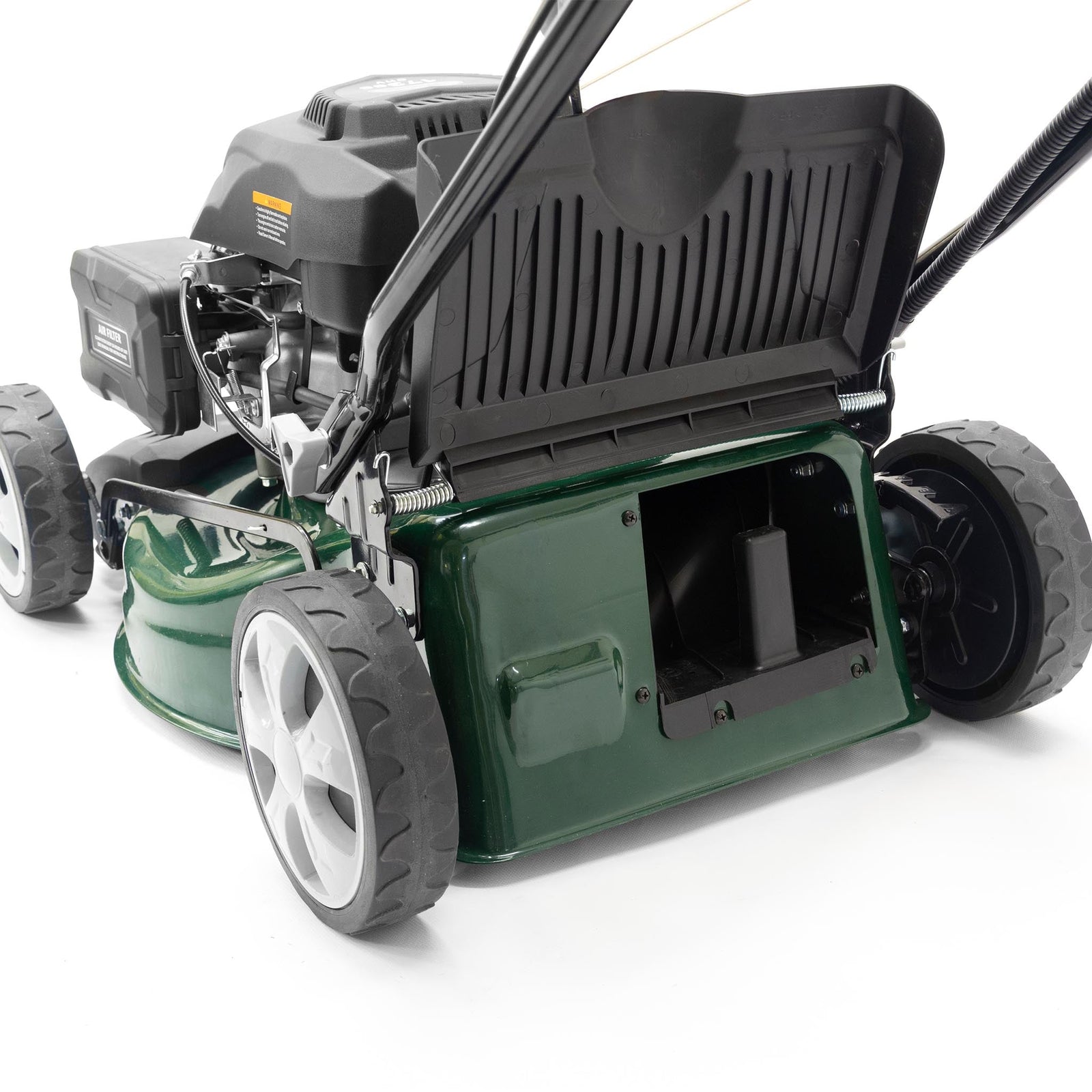 Classic 46cm Self-propelled Electric Start Petrol Lawnmower | Green