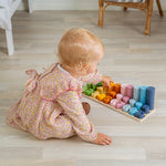 1-10 Wooden Counting Puzzle Board - 78 Pieces