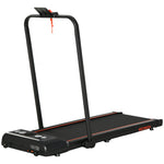 Foldable Walking Treadmill Aerobic Exercise Machine W/ Led
