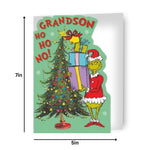 Grandson Christmas Card Official Product