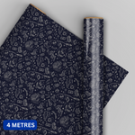 4m Roll Birthday Wrapping Paper