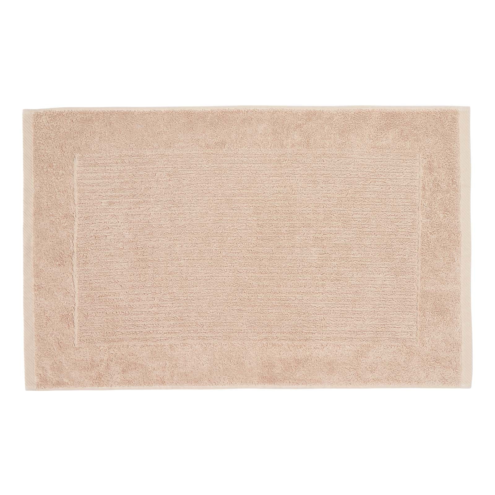 Imperial Plain Turkish Cotton Bath Mat | 50 x 80cm | Stone