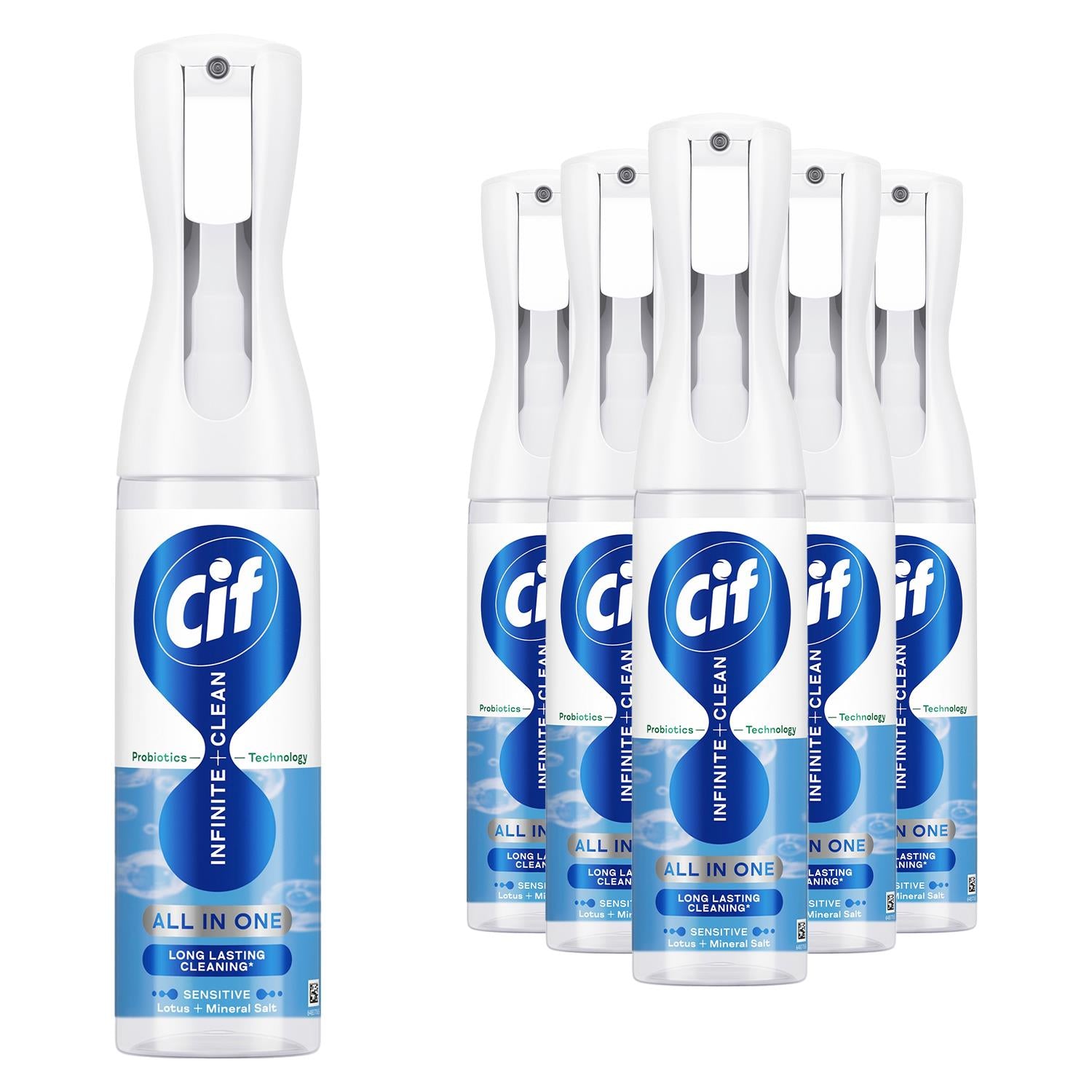 Infinite Clean All In One Cleaner Spraylotus Mineral, 6 Pk Of 280ml