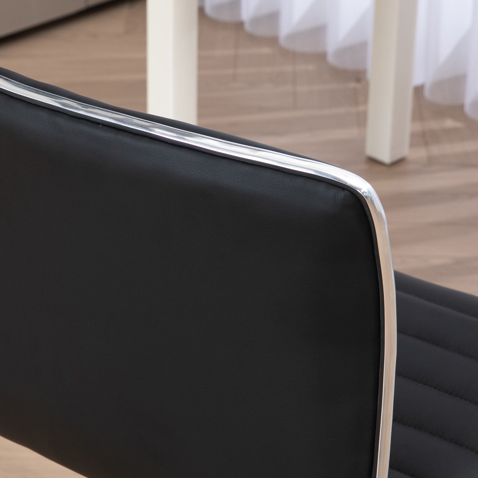 Ergonomic Executive Chair Armless | Black