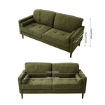 Upholstered Two-seater Sofa Armchair