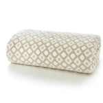 Oxton Printed Heavyweight Plush Fleece Large 150x180cm Throw | 150cm x 180cm | Cream