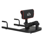 Squat Machine With Push Up Stand, Adjustable Cushion | Black