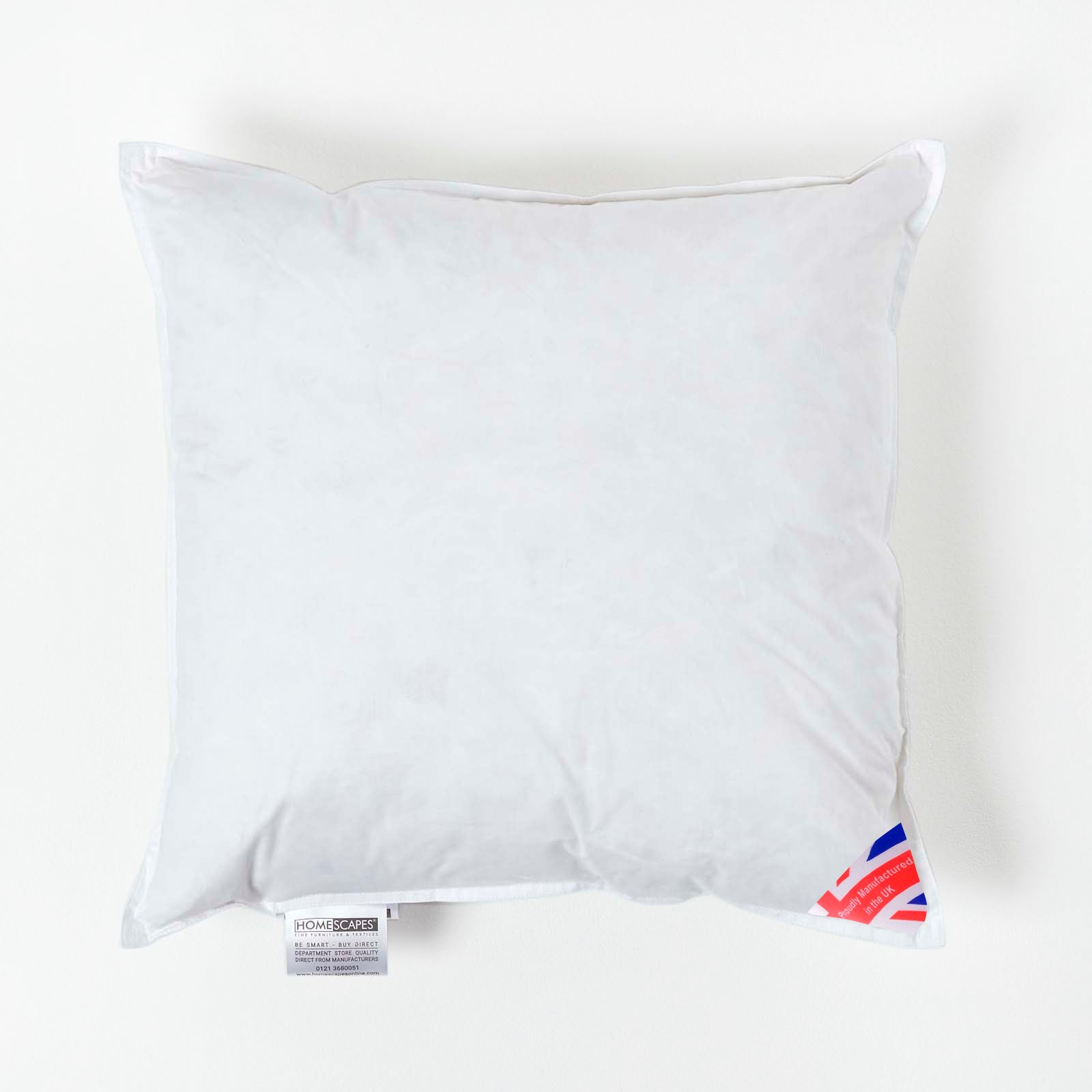 Duck Feather Cushion Pad | 45cm x 45cm | White