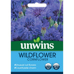 Cornflower Wildflower - Blue, Pollinator-friendly Seeds | 100 Seeds