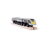Wooden Replica of the Eurostar Train