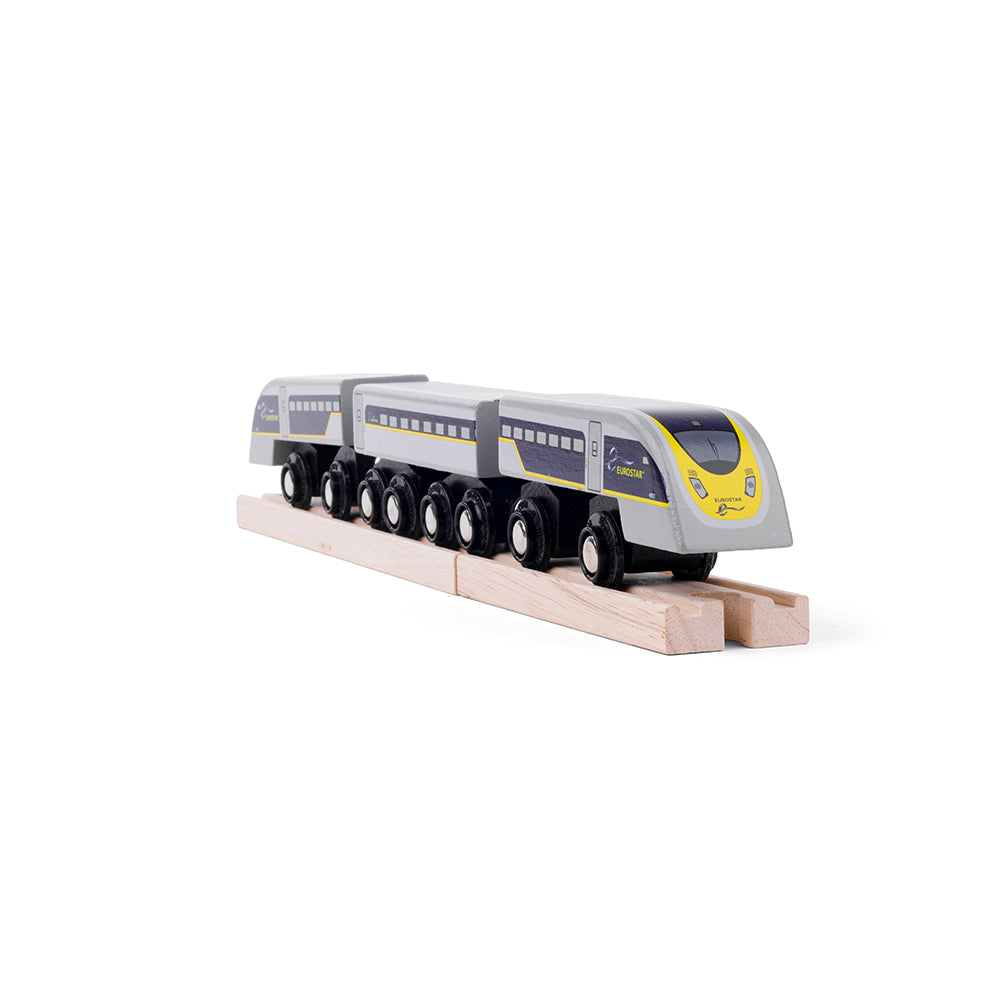 Wooden Replica of the Eurostar Train