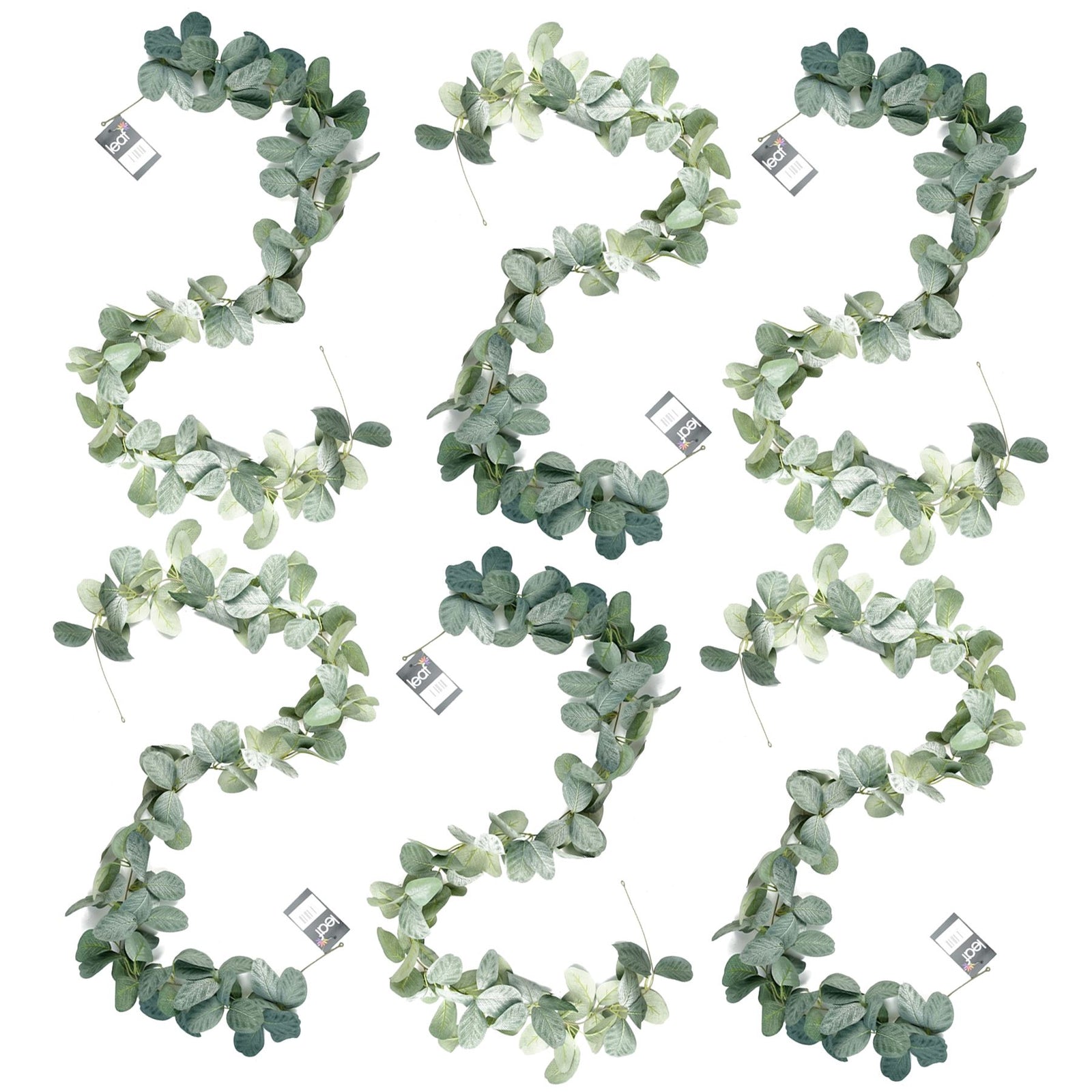 Leaf 6 X 150cm Artificial Hanging Trailing Evergreen Plant