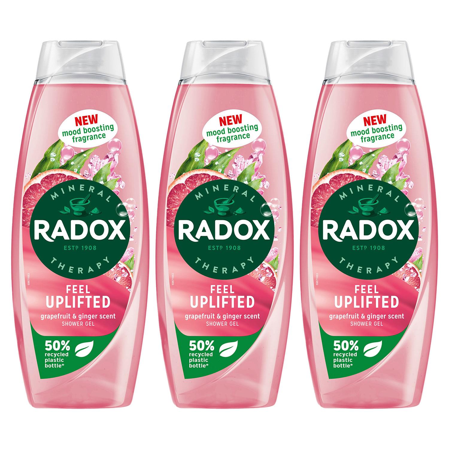 Shower Gel Feel Uplifted With Grapefruit & Ginger Scent - 675 Ml, 3pk | 3 | Pink