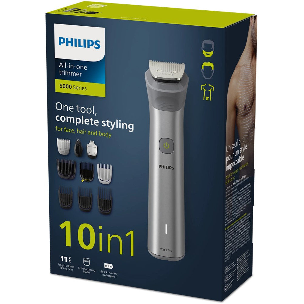 Mg5920/15 5000 Series All-in-one Body Hair Trimmer | Black