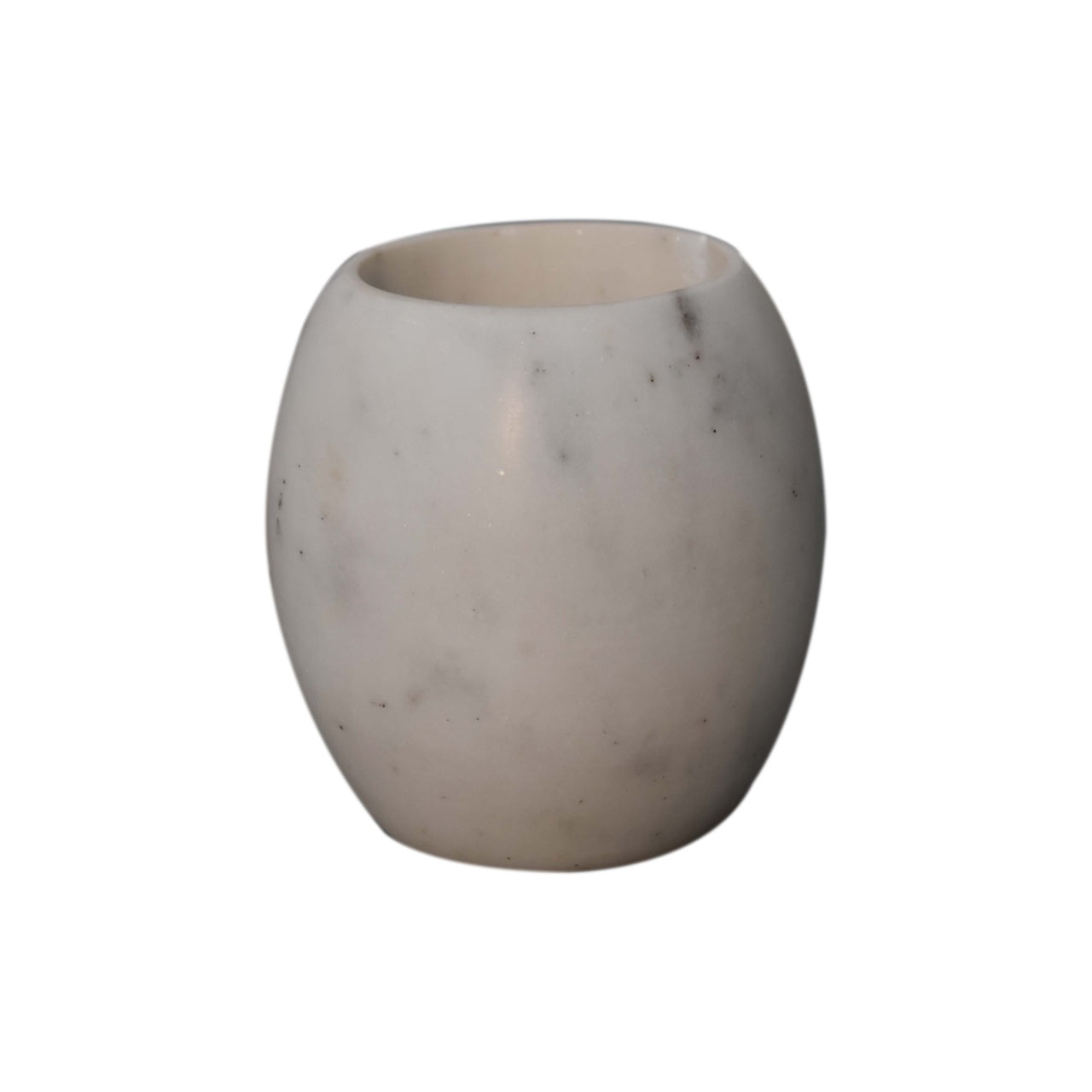 Set Of 5 White Marble Bathroom Set