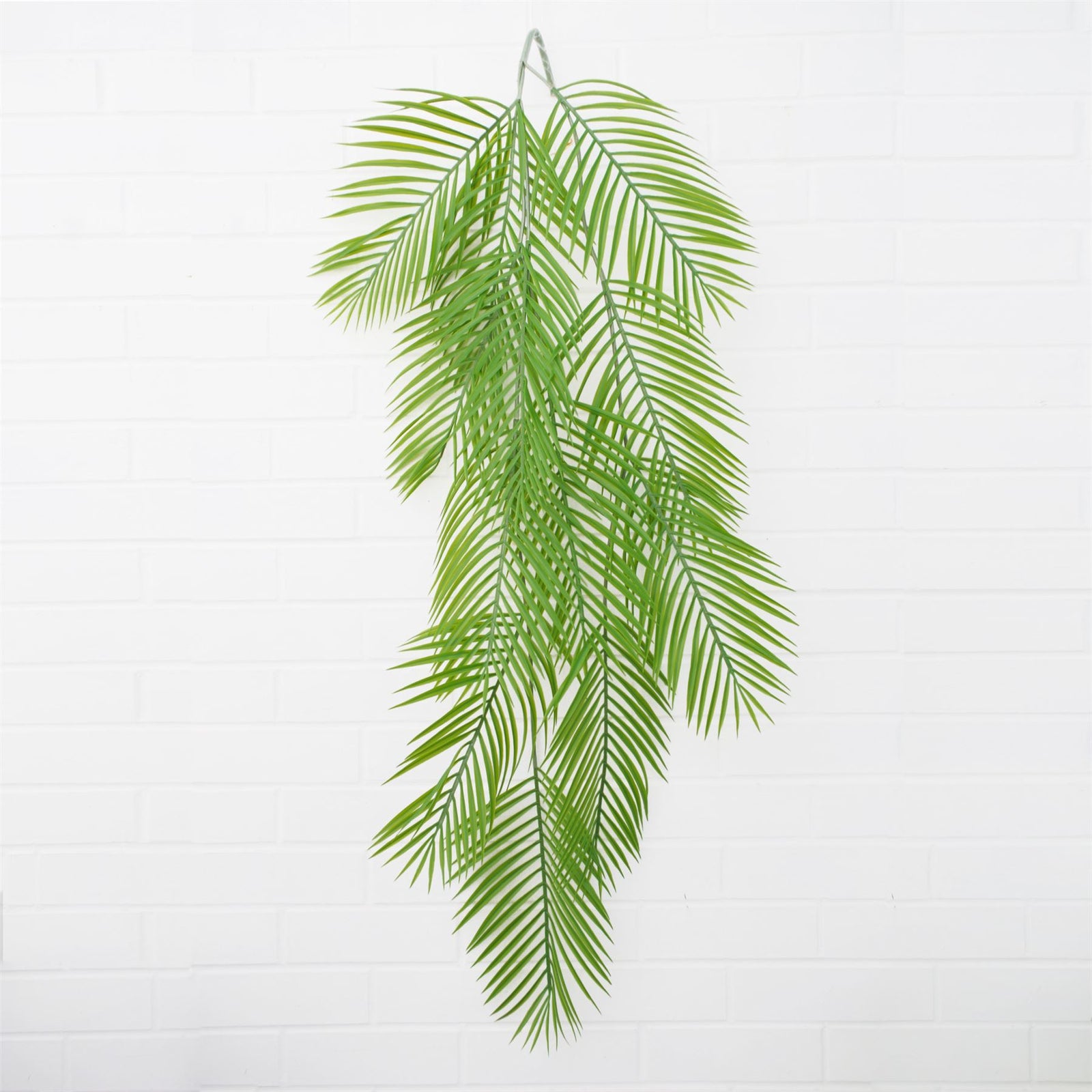 Pack Of 12 X 120cm Artificial Hanging Palm Leaves Plant