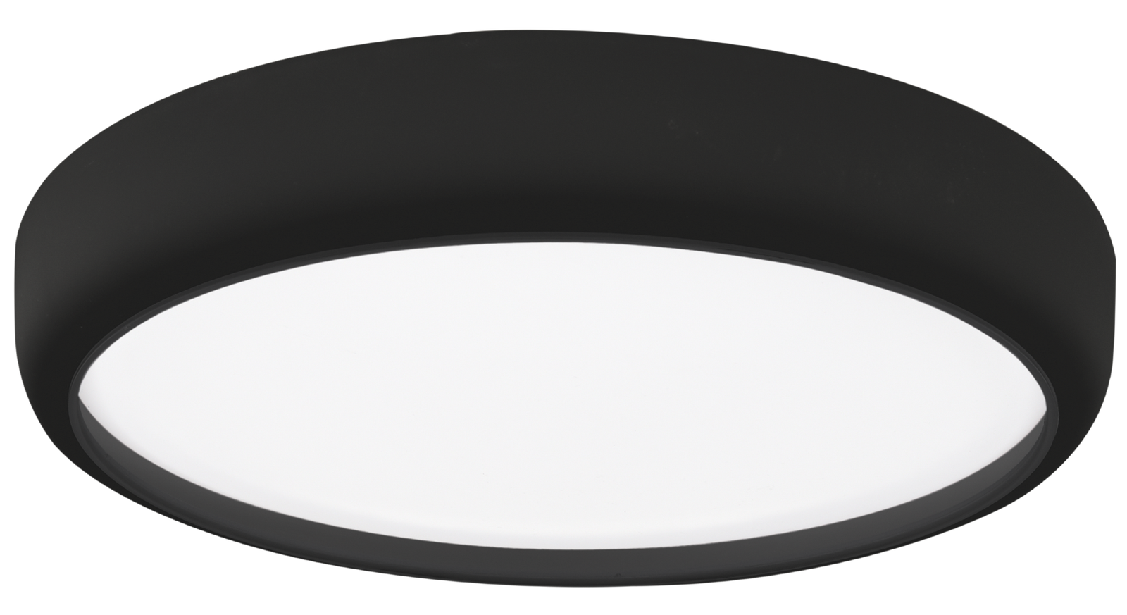 Gea Black Led Ceiling Lamp A Stylish Contemporary 39cm 36w Light With Remote Control And Low Energy Light Source