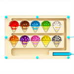 Dyzi Magnetic Colourful Number Maze Educational Puzzle Toy