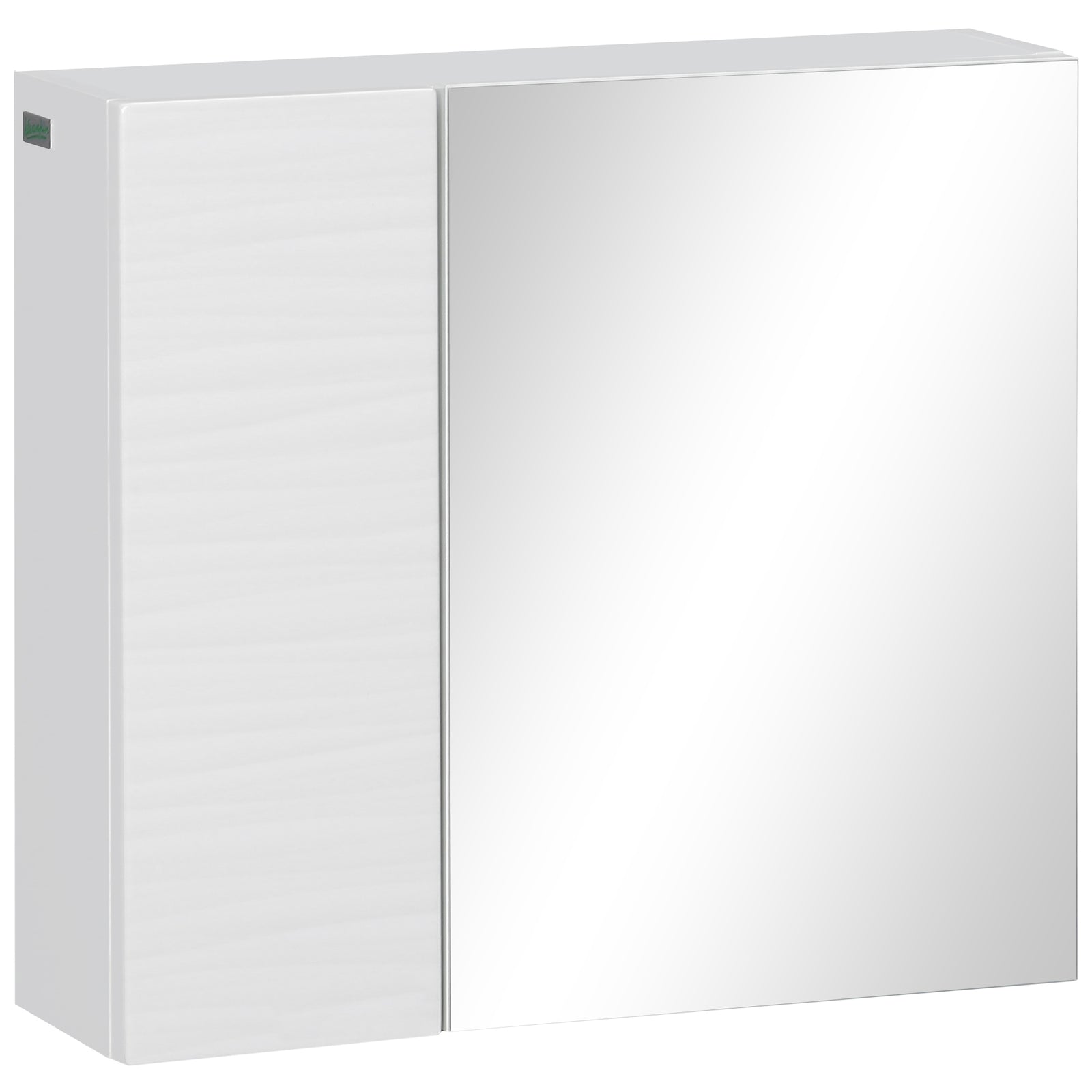 Bathroom Mirror Cabinet Wall Mounted Adjustable Shelf