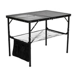 Black Aluminium Alloy Camping Table