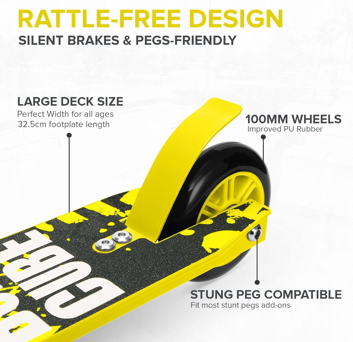 Stunt Scooter | Yellow
