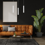 Hudson Triple Pendant Lamp Hand Made High Quality Elegant Cylindrical Design With Matt Finish