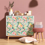 European Countryside Style Floral Wallpaper Roll Self Adhesive