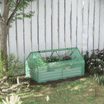 Raised Garden Bed With Greenhouse | Green