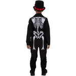 Day Of The Dead Senor Skeleton Costume | Age 7-9