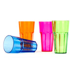 Multicolour Plastic Tumbler Set Of 4