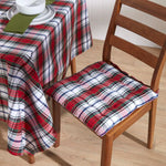 Red Macduff Tartan Christmas Tablecloth 137 X 178 Cm