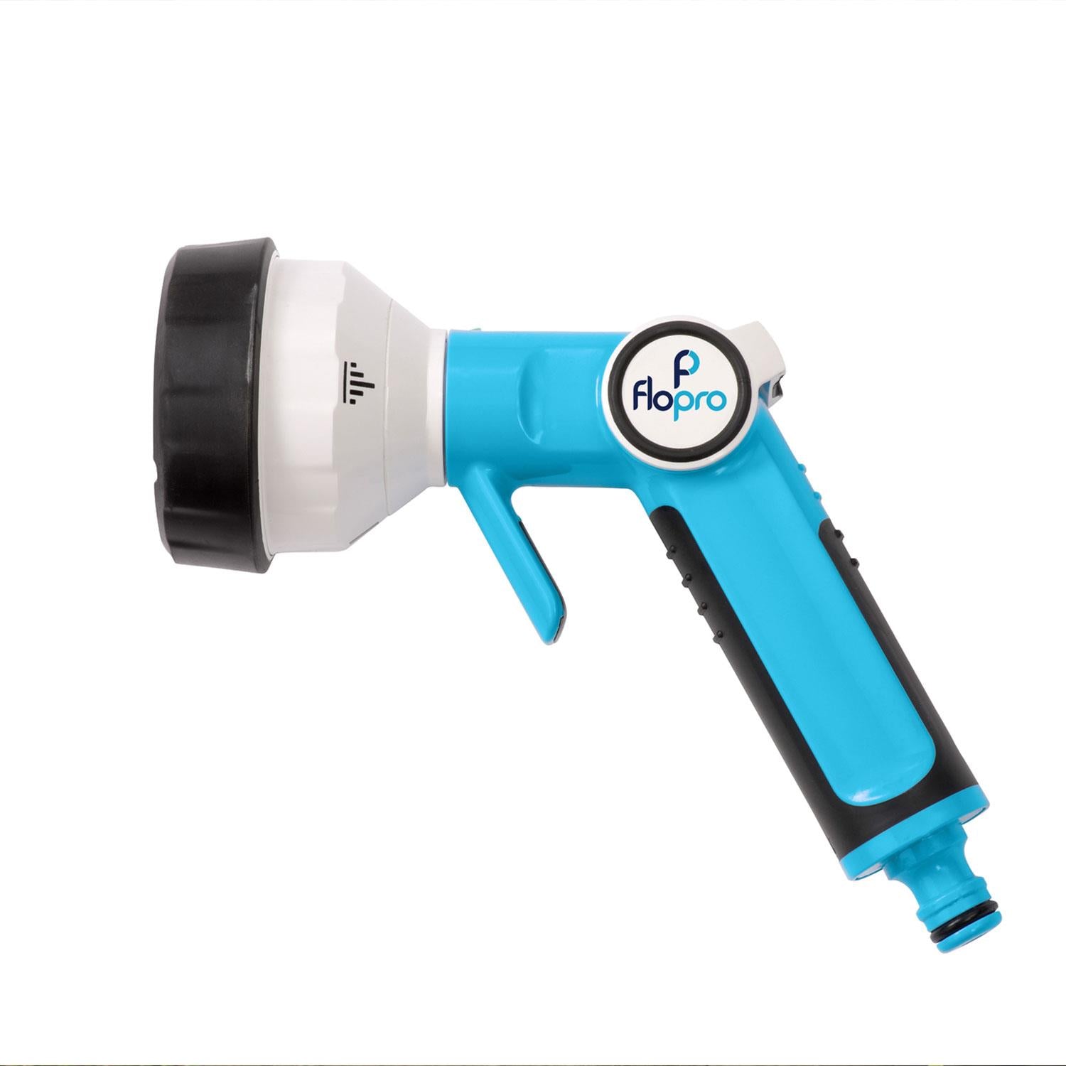 Softflo Advanced Spray Gun Universal Water Adjustment & On/off In One | Blue