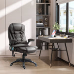 Executive Massage Heating Leather Chair | Brown