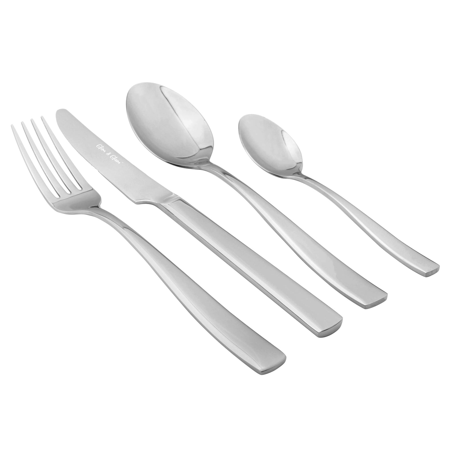 Cutlery Sets Stainless Steel 18/8 Catering Simplicity | 16piece | Silver