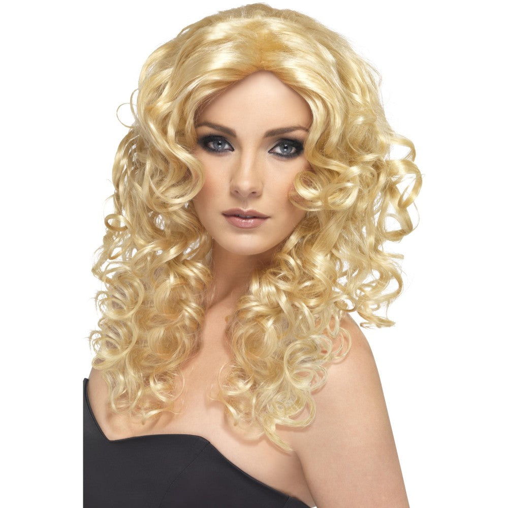 Glamour Long Curly Wig | Blonde