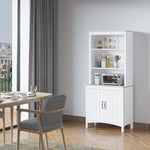 Kitchen Cupboard Freestanding Sideboard With Cabinet Shelves