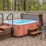 2.2m Hot Tub Spa Cover | Brown