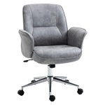 Mid Back Office Chair Swivel Home Study Bedroom