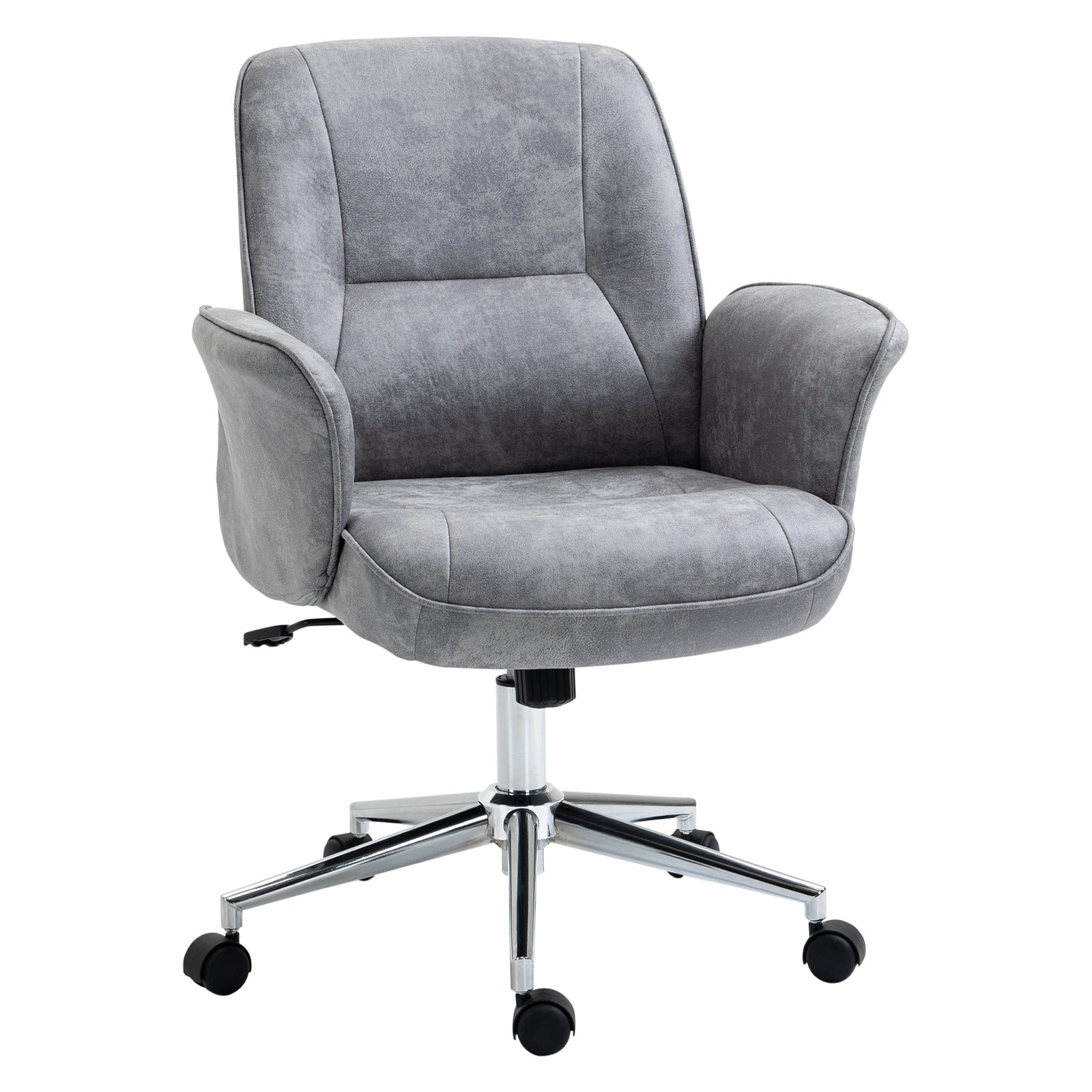 Mid Back Office Chair Swivel Home Study Bedroom