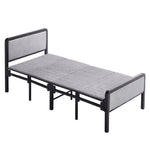 90*190cm Portable Folding Guest Bed With Mattress