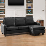 Modena Reversible Corner Sofa | 3 | Black