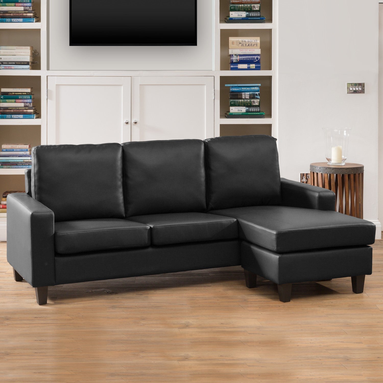 Modena Reversible Corner Sofa | 3 | Black
