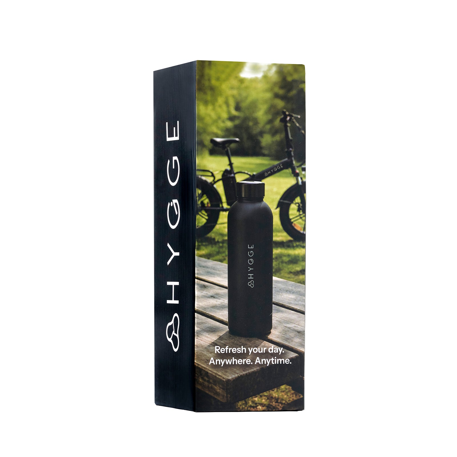Double Wall Insulated Stainless Steel Water Bottle 500ml – Black | 500ml | Black