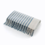 Gorgan Soft Yarn Dyed Jacquard 130x170cm Throw | 130cm x 170cm | Blue