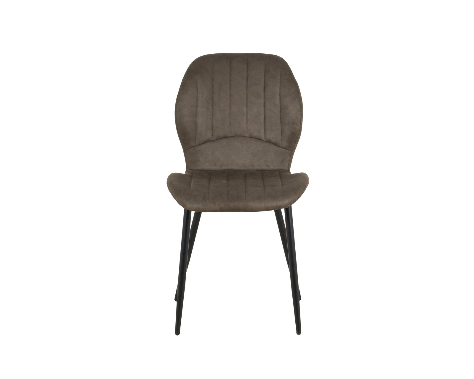 Jaydn Distressed Leather Comfort Dining Chairs - Set Of 4 | Set-of-4 | Grey