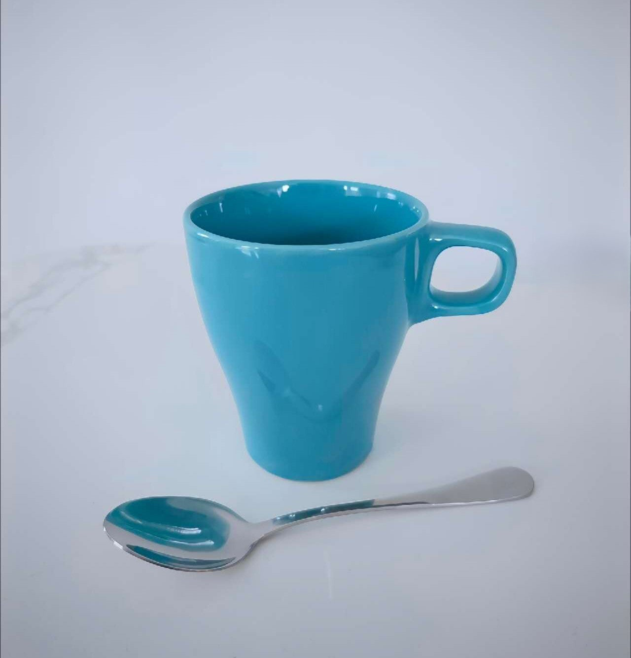 Glim & Glam Tea Spoons Stainless Steel Silver 6pcs