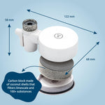Ecopro Compact White Tap Water Filter Starter Pack