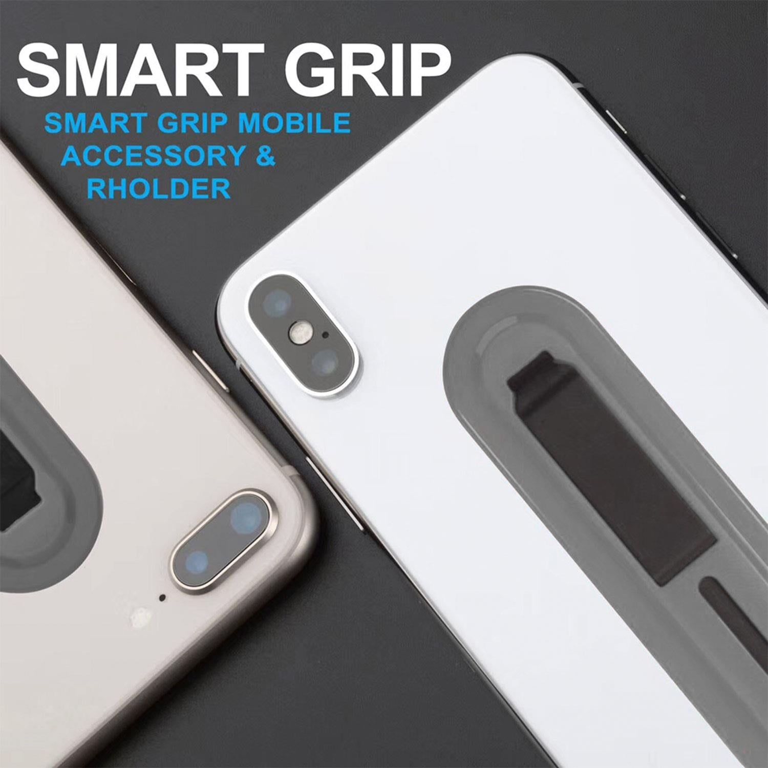Universal Finger Grip Ring Band Smart Mobile Phone Holder | Gray
