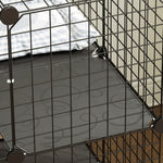 Indoor Cat Cage With Diy Customisable Design | 70cm | Black