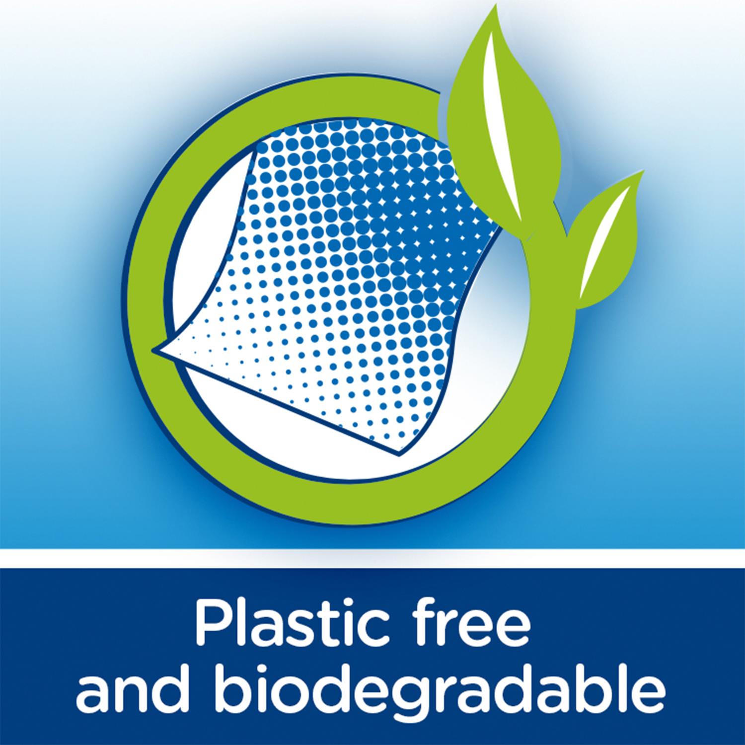 Washlets Classic Clean Biodegradable & Flushable Toilet Wipes. 2 Pack
